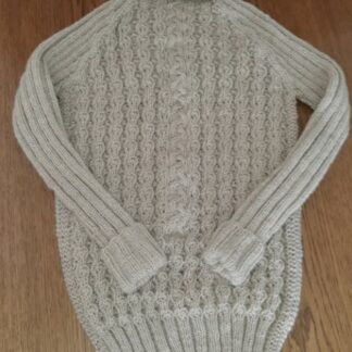 Nr. P 14 Pullover braun mit tgM