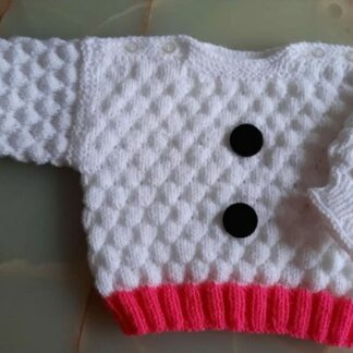 Nr. P 19 Schneemann-Pullover 1 Jahr