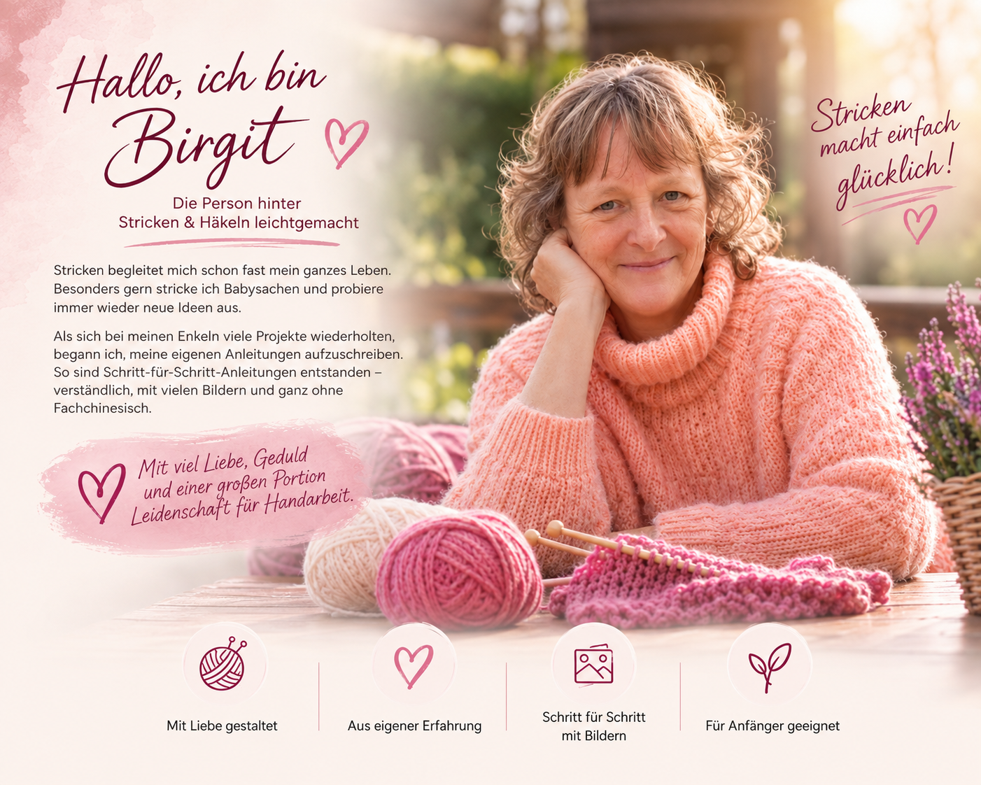 Birgit von Stricken und Häkeln leichtgemacht
